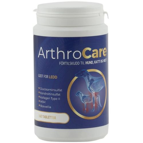 ArthroCare Fôrtilskudd Tabletter Til Dyr 360 stk 