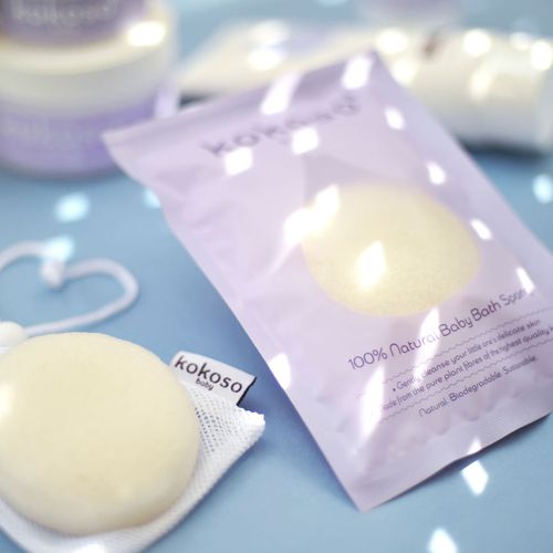 Kokoso Baby Natur Bath Sponge 1 stk