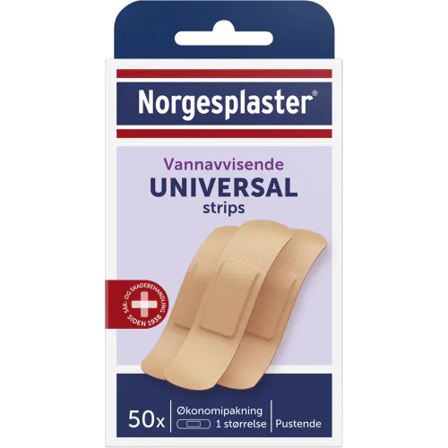Norgesplaster Universal Strips 50 stk