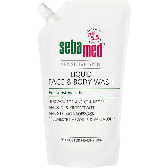 Hovedbilde Sebamed Liquid Face & Body Wash Refill 1000 ml