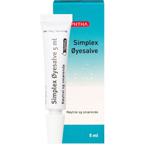 Simplex Øyesalve 5 ml