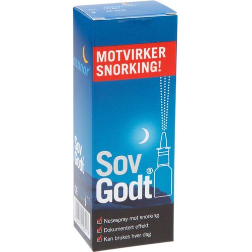 Sov Godt Anti Snork Nesespray 30 ml