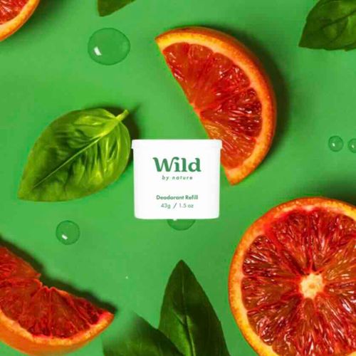 Wild Deo Lemon, Basil & Blood Orange Refill 40 g