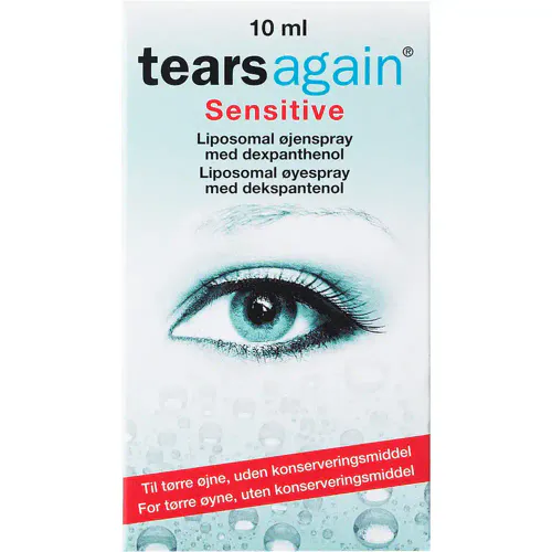Tearsagain Sensitive Øyespray 10 ml