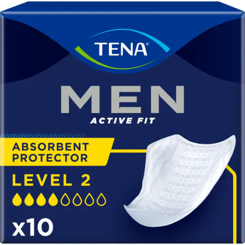 Tena Men Active Fit Absorbent Protector Level 2 10 stk