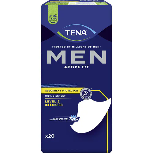 Tena Men Active Fit Absorbent Protector Level 2 20 stk