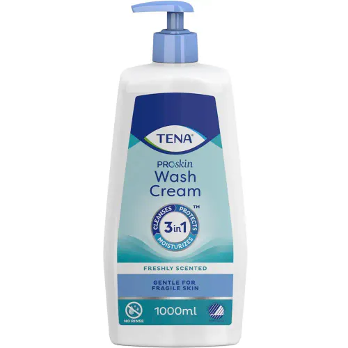 Tena Wash Cream m/Pumpe 1000 ml
