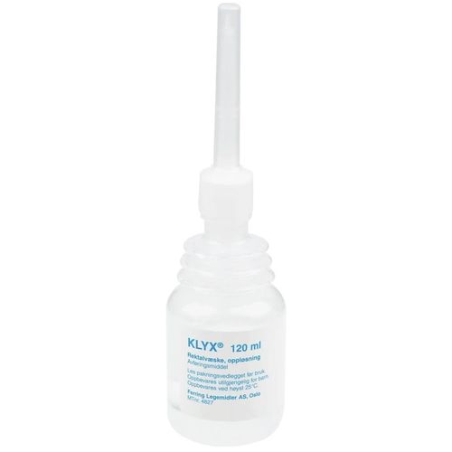 Klyx Rektalvæske 10x120 ml