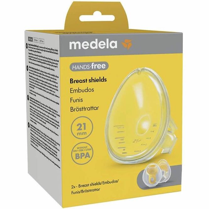 Hovedbilde Medela Hands-free Brystpumpe Brysttrakt 21 mm 1 par