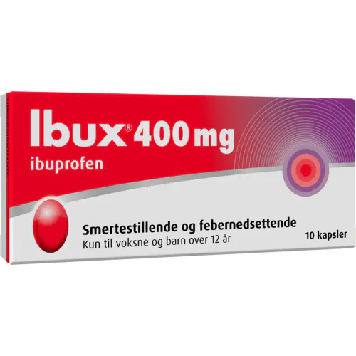 Ibux Kapsler 400 mg 10 stk
