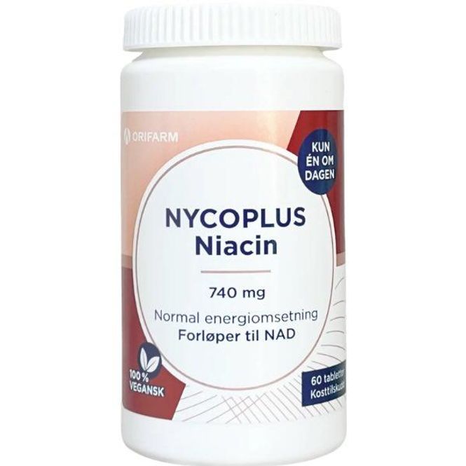 Hovedbilde Nycoplus Niacin 740 mg Tabletter 60 stk