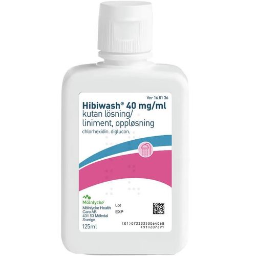 Hibiwash Liniment 40 mg/ml 125 ml