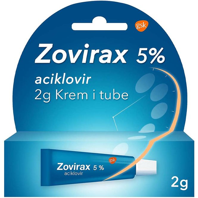 Hovedbilde Zovirax Krem 5% 2 g