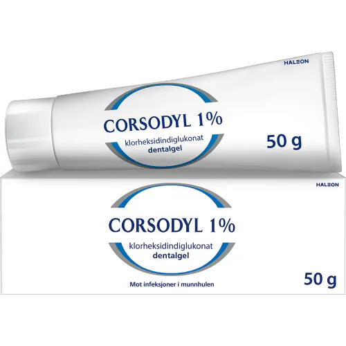 Corsodyl 1% Dental Gel 50 g