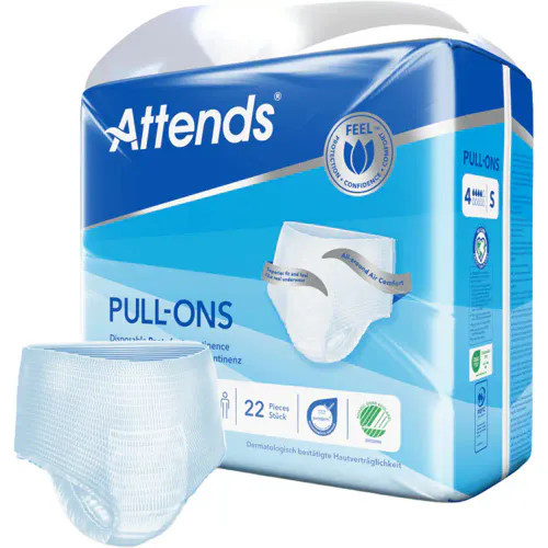 Attends Pull-Ons 4 S Buksebleier 22 stk