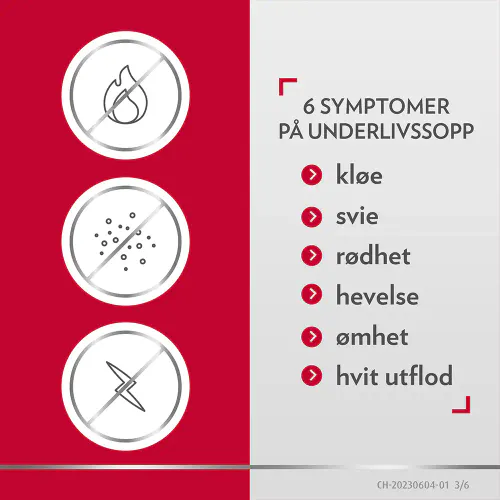 Canesten 100 mg Vaginaltabletter m/Applikator 6 stk