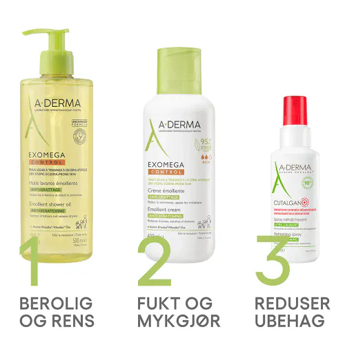 A-Derma Exomega Control Cream 400 ml