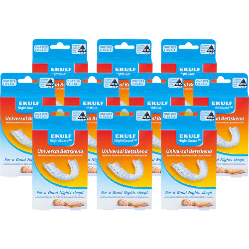 Ekulf NightGuard Klinikkpakke - 10 stk