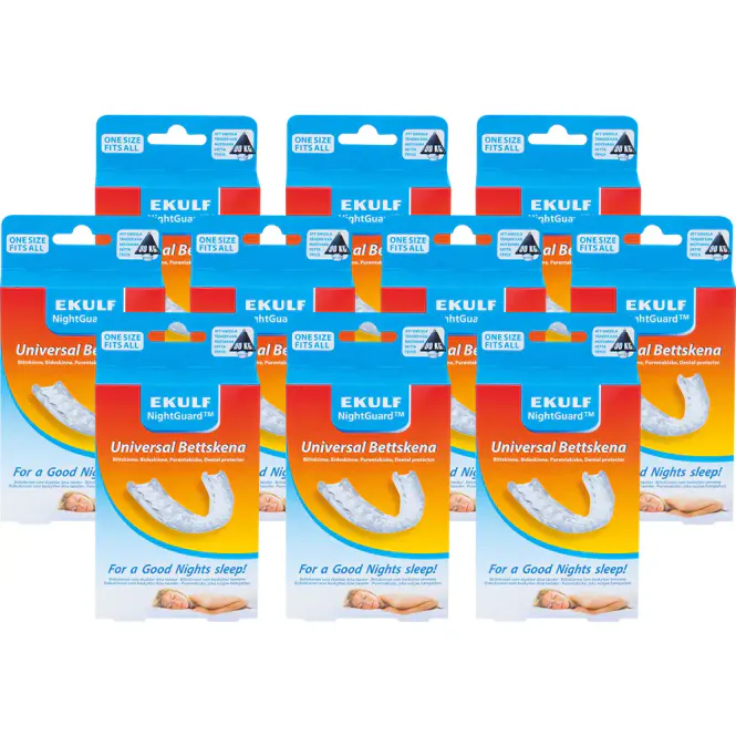 Hovedbilde Ekulf NightGuard Klinikkpakke - 10 stk