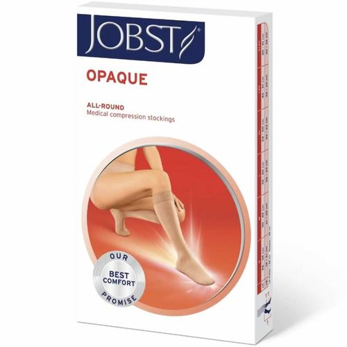 JOBST Opaque K1 Knestrømpe Natur M 1 par