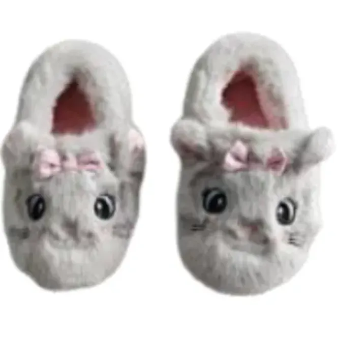 Hovedbilde NCBF Tøfler Katt Til Barn Str 27-28 1 par