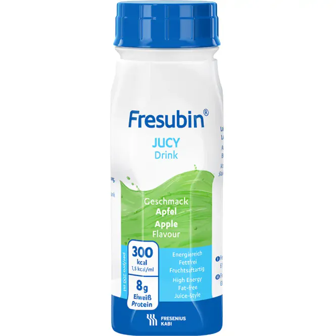 Hovedbilde Fresubin Jucy Drink Eple 4 x 200 ml