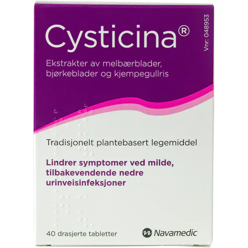 Cysticina Tabletter 40 stk