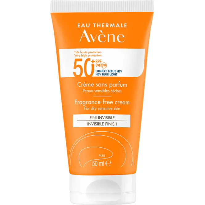 Hovedbilde Avène Sun Face Cream SPF50+ 50 ml