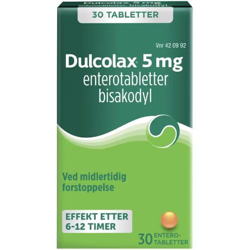 Dulcolax 5 mg Enterotabletter 30 stk