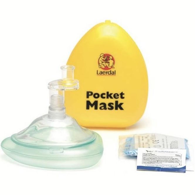 Hovedbilde Laerdal Pocket Mask m/ Enveisventil + Filter 1 stk