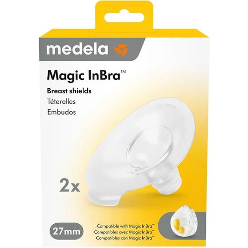 Medela Magic InBra Brysttrakt 27 mm 2 stk