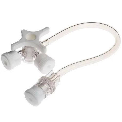 BD Connecta 3-Veis Kran m/ Forlengningsslange 10 cm 1 stk