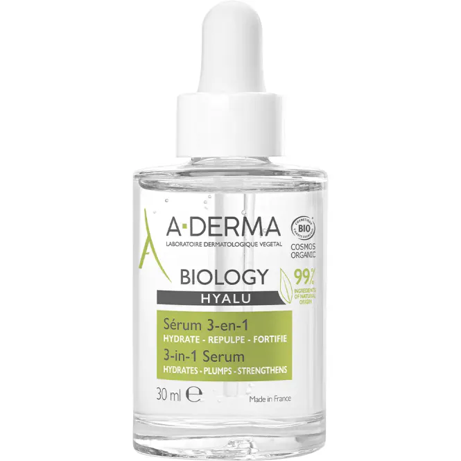 Hovedbilde A-Derma Biology Hyalu 3-in-1 Serum 30 ml