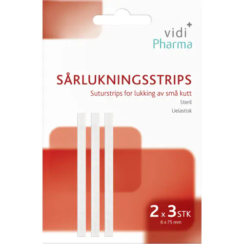 Vidi Pharma Sårlukningsstrips 6 stk