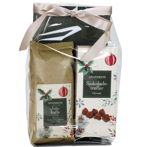 Apotekets Julekaffe & Sjokoladetrøfler Gavesett