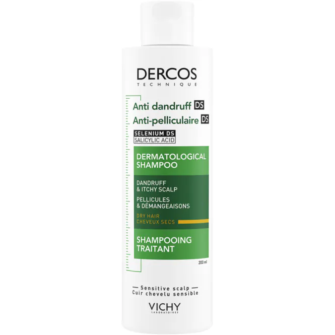 Hovedbilde Vichy Dercos Anti-Dandruff Shampoo Dry Hair 200 ml