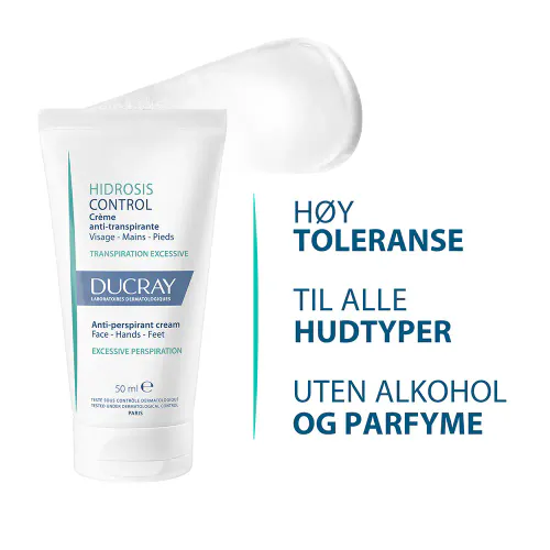 Ducray Hidrosis Control Anti-Perspirant Cream 50 ml