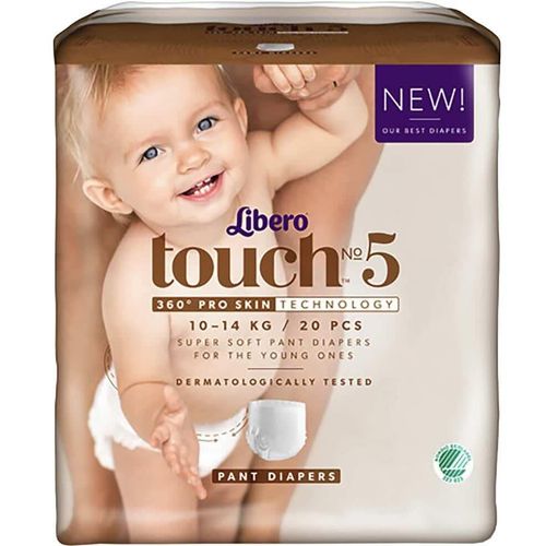 Libero Touch 5 Pants Buksebleier 10-14 kg 18 stk
