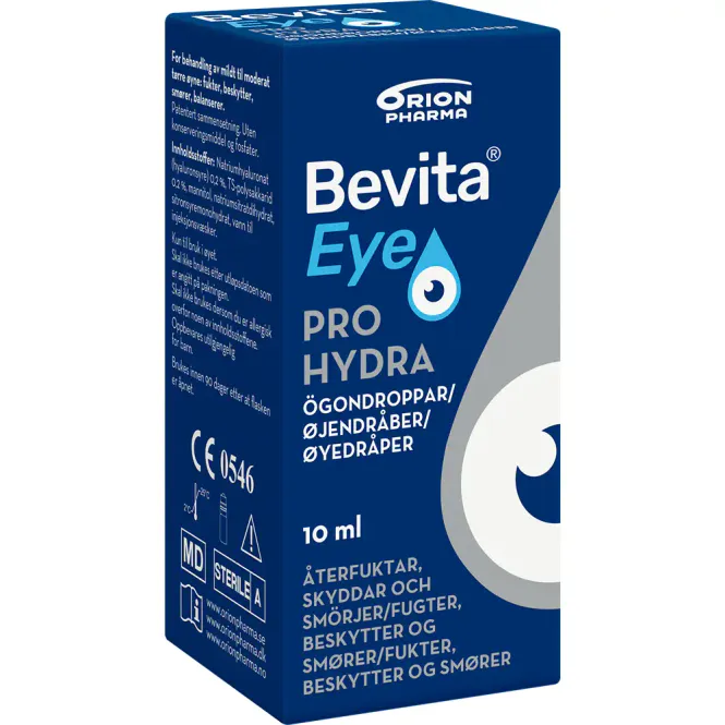 Hovedbilde Bevita Eye Pro Hydra Øyedråper 10 ml
