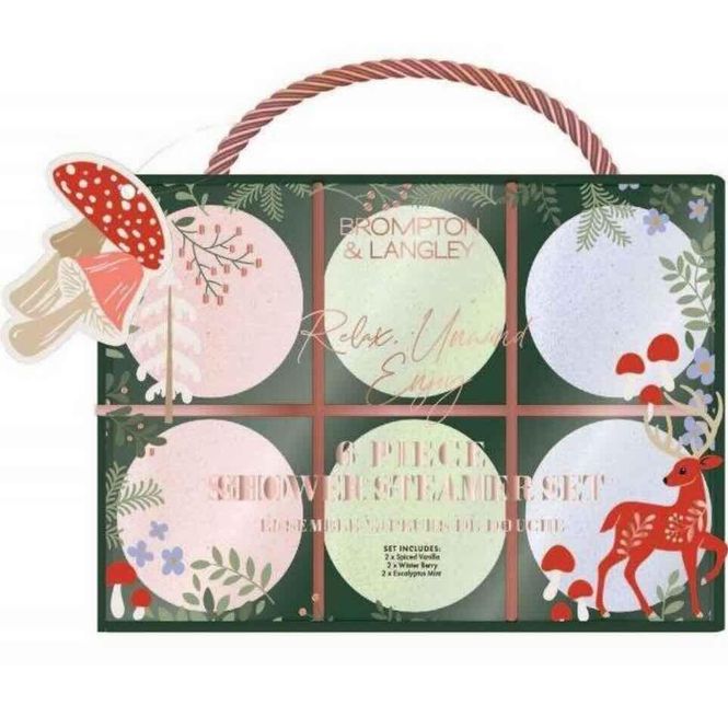 Hovedbilde Brompton & Langley Deluxe Shower Steamer Gavesett 