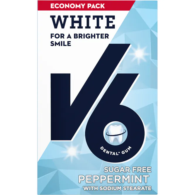 Hovedbilde V6 White Peppermint 50 stk