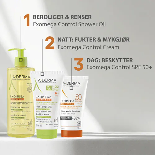 A-Derma Exomega Control Sun Cream SPF50+ 150 ml