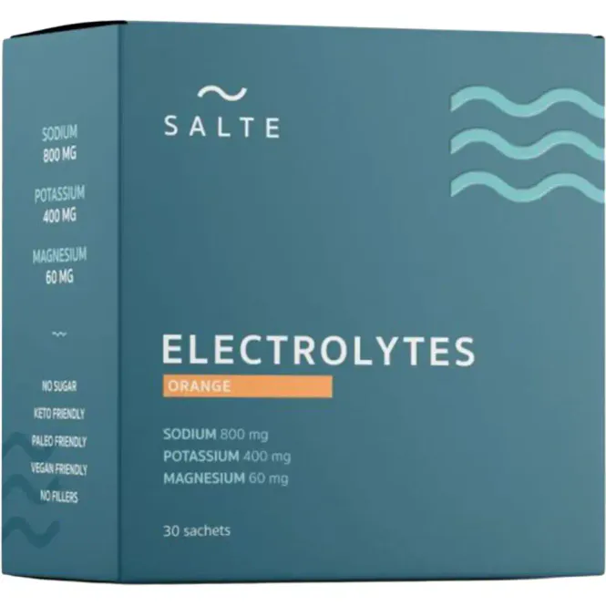 Hovedbilde SALTE Elektrolytter Appelsin Doseposer 30 stk