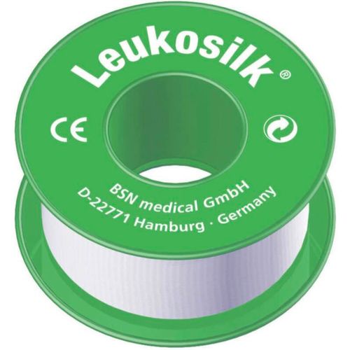 Leukosilk Silketape 1,25cm x 5m 1 stk