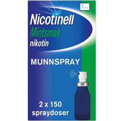 Nicotinell Munnspray Mintsmak 1 mg/dose 2x150 doser
